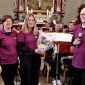 Die drei Dirigenten Barbara Beutner, Saskia Zupfer und Karl Bäumler